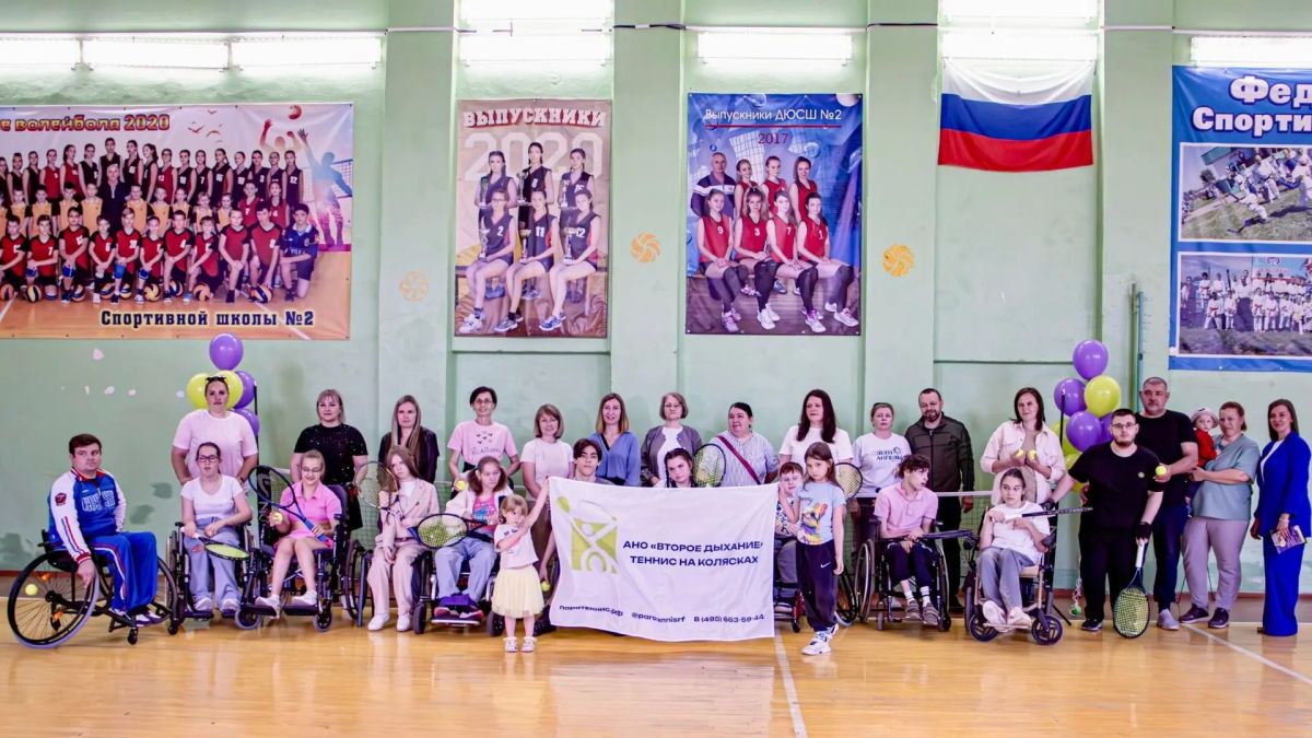 В поселке Сорокино работает секция паратенниса В поселке Сорокино работает секция паратенниса