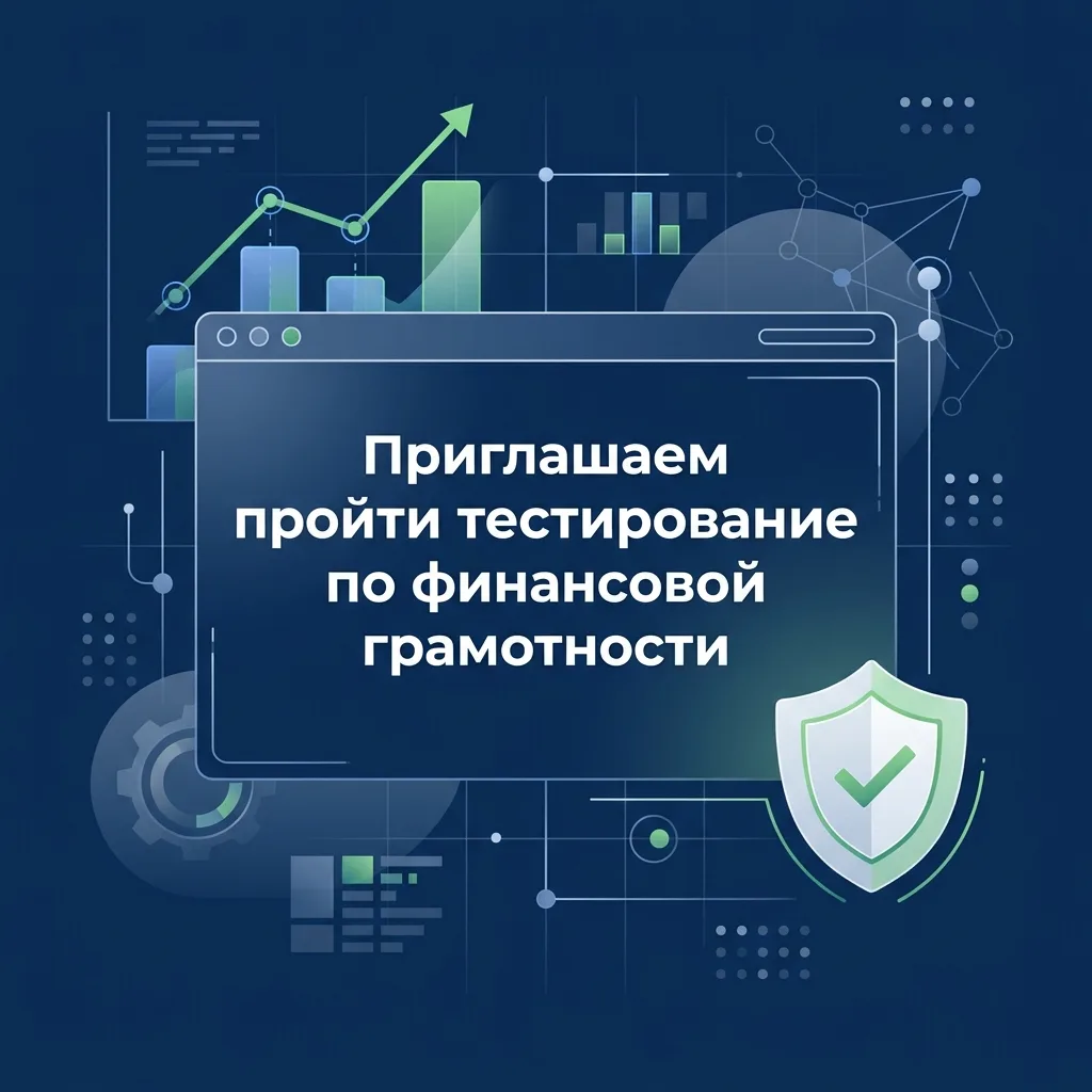 Уважаемые рубцовчане, приглашаем вас принять участие в тестировании по финансовой грамотности