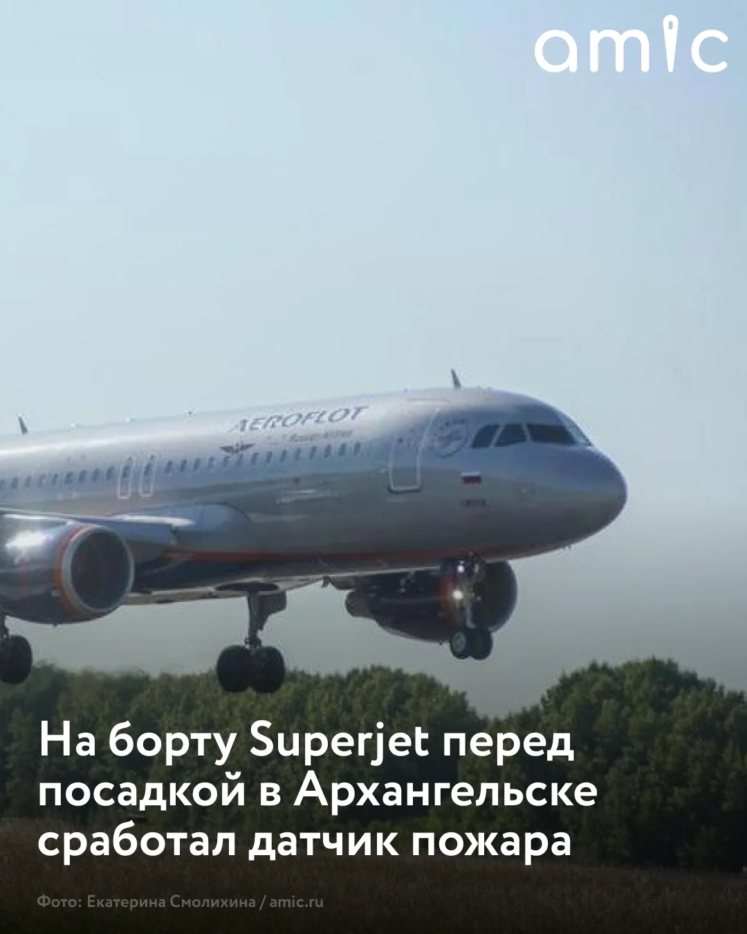 самолете, следовавшем по маршруту Москва-Архангельск, сработал сигнал о возгорании в багажнике